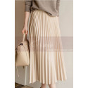 copy of Light yellow mid-length chiffon skirt - Ref ju111 - 02