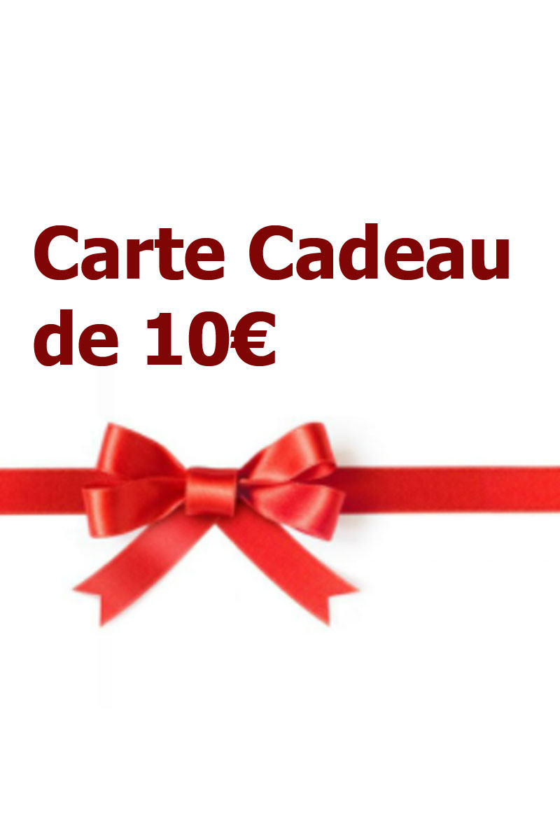 Carte cadeau 10€ - Ref CH001 - 01