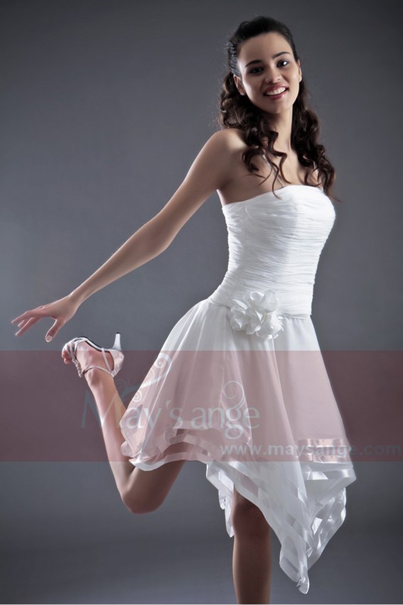 Sexy White Cocktail Dress - Ref C016 - 01