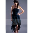 Short Party Dress Charming Bodice With Straps - Ref C181 - 04