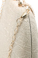Pochette glamour avec chaîne argenté couleur beige - Ref SAC1233 - 03