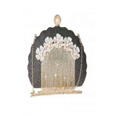 copy of Evening clutch pink fuchsia arabesque