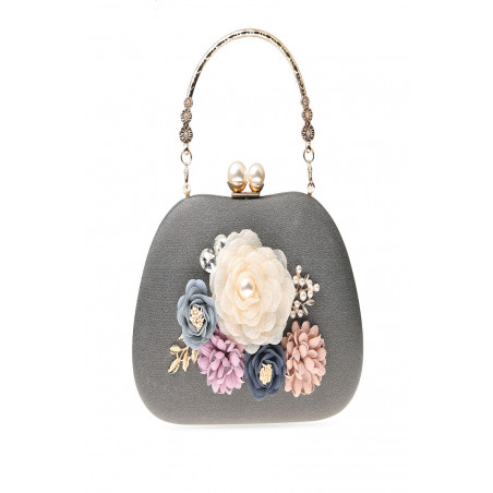 copy of Evening clutch pink fuchsia arabesque