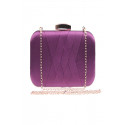 copy of Evening clutch pink fuchsia arabesque - Ref SAC1247 - 02