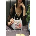 wedding bag with flowers - Ref SAC1001 - 02