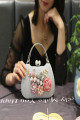 wedding bag with flowers - Ref SAC1001 - 02