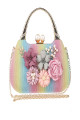 wedding bag with flowers - Ref SAC1001 - 04