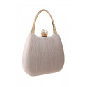 luxury clutch with white pearls - Ref SAC1003 - 06