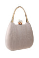 luxury clutch with white pearls - Ref SAC1003 - 06