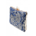 Vintage pouch embroidered with pretty flower - Ref SAC1006 - 04