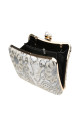 Vintage pouch embroidered with pretty flower - Ref SAC1006 - 05