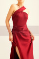 Long Red Split Evening Dress - Ref L2065 - 04