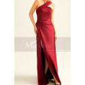 Robe de soirée Long Rouge Fendu - Ref L2065 - 05