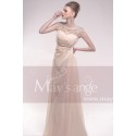 Evening dress, beige Brilliance - Ref L210 - 02