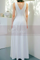 copy of Chic and glamorous chiffon white evening dress for party - Ref L2070 - 02