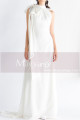 High neck mermaid wedding dress chic mermaid shape - Ref L2073 - 03