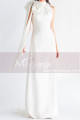 High neck mermaid wedding dress chic mermaid shape - Ref L2073 - 04