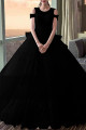 Long Train Lace Beaded Wedding Dress With Sleeves - Ref M403 - 02