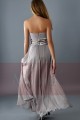 Taupe Semi-Formal Long Dress For Bridesmaid - Ref L083 - 03