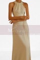 White evening dress with elegant little train - Ref L2076 - 05