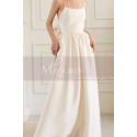 Chic backless wedding evening dress - Ref L2080 - 02