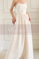 Chic backless wedding evening dress - Ref L2080 - 02