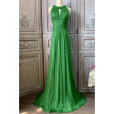 Robe longue verte glamour - Ref L2082 - 03