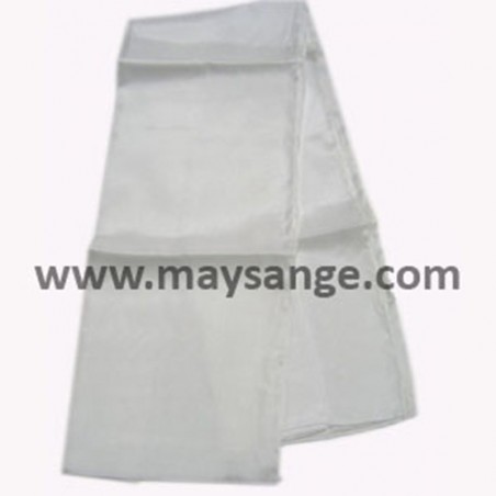 Cheap white large satin stole scarf