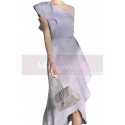 copy of strapless evening dress short pink purple C309 - Ref C2070 - 02