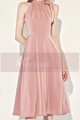 copy of strapless evening dress short pink purple C309 - Ref C2072 - 04