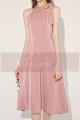 copy of strapless evening dress short pink purple C309 - Ref C2072 - 05