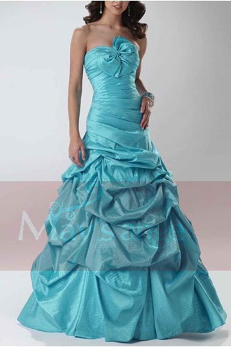 Promotion merveille bleue robe de cérémonie - Ref P023 Promo - 01 Promotion merveille bleue robe de cérémonie - Ref P023 Promo - 01
