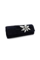 Navy blue starfish clutch wedding bag - Ref SAC250 - 03