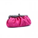 Affordable fuschia vintage clutch bag - Ref SAC263 - 02