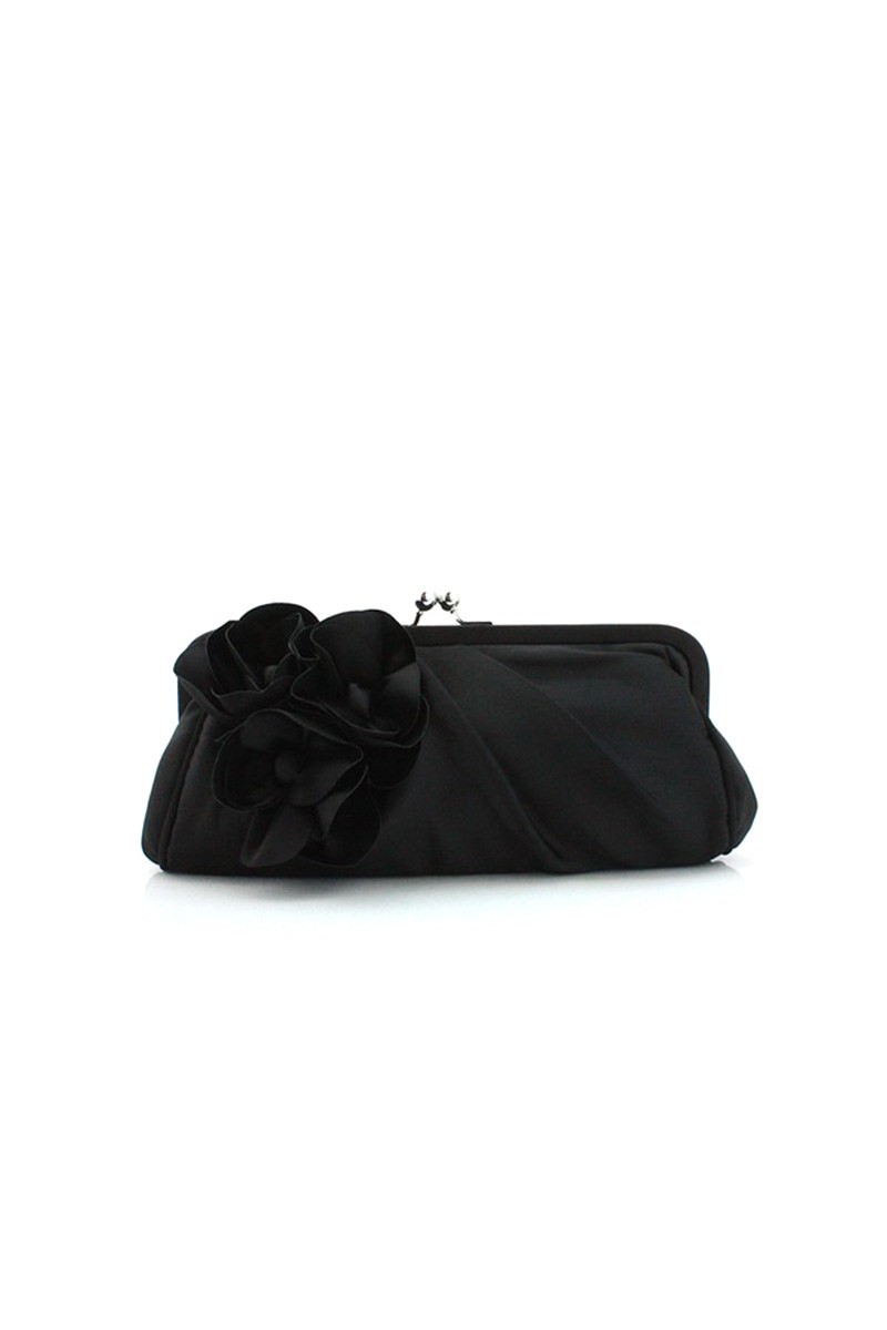 Fashion engagement black formal clutch - Ref SAC267 - 01