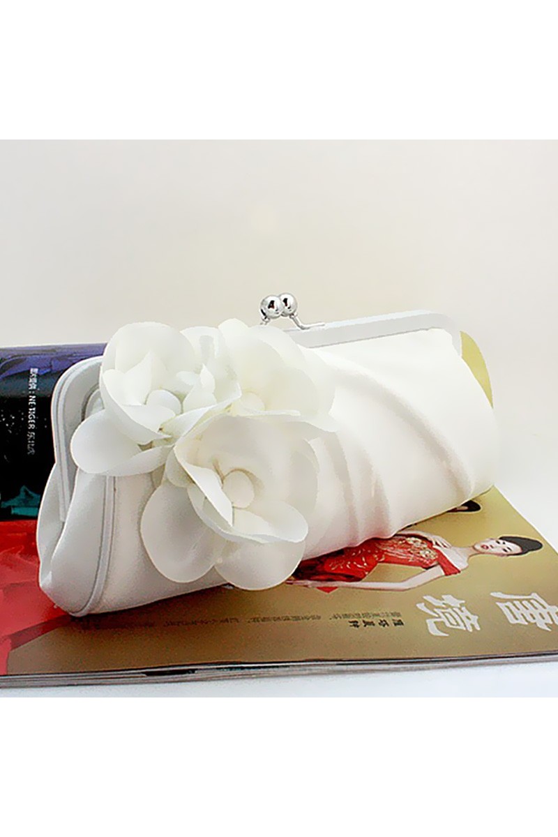 Sac à main pour fiançailles blanc - Ref SAC269 - 01 Sac à main pour fiançailles blanc - Ref SAC269 - 01