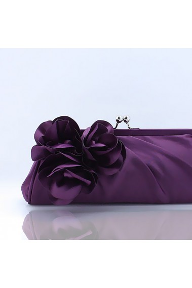 Womens evening clutch bag with Flowers - SAC270 #1