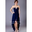 SEXY COCKTAIL DRESS NAVY BLUE - Ref C199 - 04