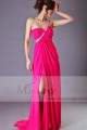 Summer Pink Long Dress For A Gala Evening - Ref L012 - 02