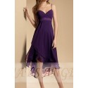 Purple Casual Party Dress - Ref C031 - 02