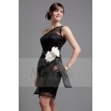 Black Lace Cocktail Dress - Ref C009 - 02