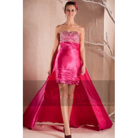 Long Sequin Prom Dress With Train