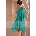One-Shoulder Party Dress With Asymmetrical skirt - Ref C228 - 02
