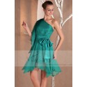 One-Shoulder Party Dress With Asymmetrical skirt - Ref C228 - 04