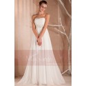 Bustier Long White Formal Gowns With A Rhinestone Belt - Ref L153 - 03