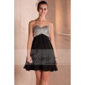 Skyfall Black Homecoming Dress With Sequin bodice - Ref C233 - 04