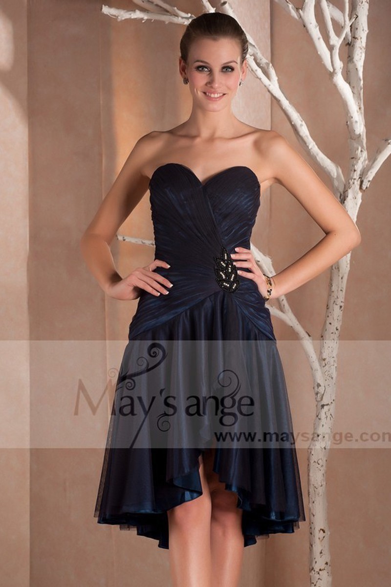 Strapless Short Blue cocktail dress Australia