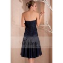 Strapless Short Blue cocktail dress Australia - Ref C234 - 05