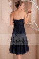 Strapless Short Blue cocktail dress Australia - Ref C234 - 05