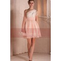 One Shoulder Short Cocktail Party Dress - Ref C237 - 04